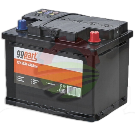 Akumulator 12V 55Ah 480A gopart